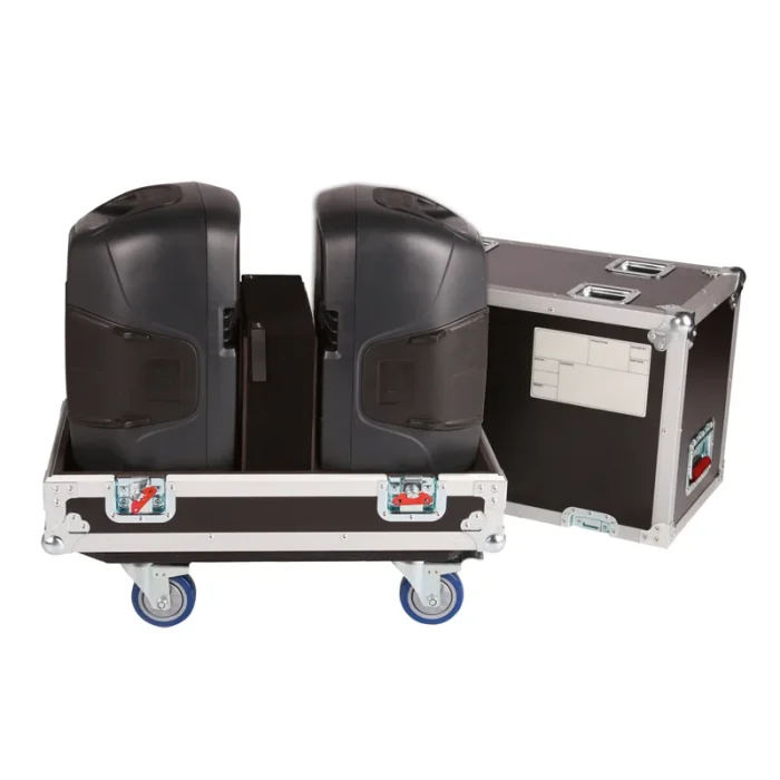12″ Twin Speaker Flightcase - Image 1